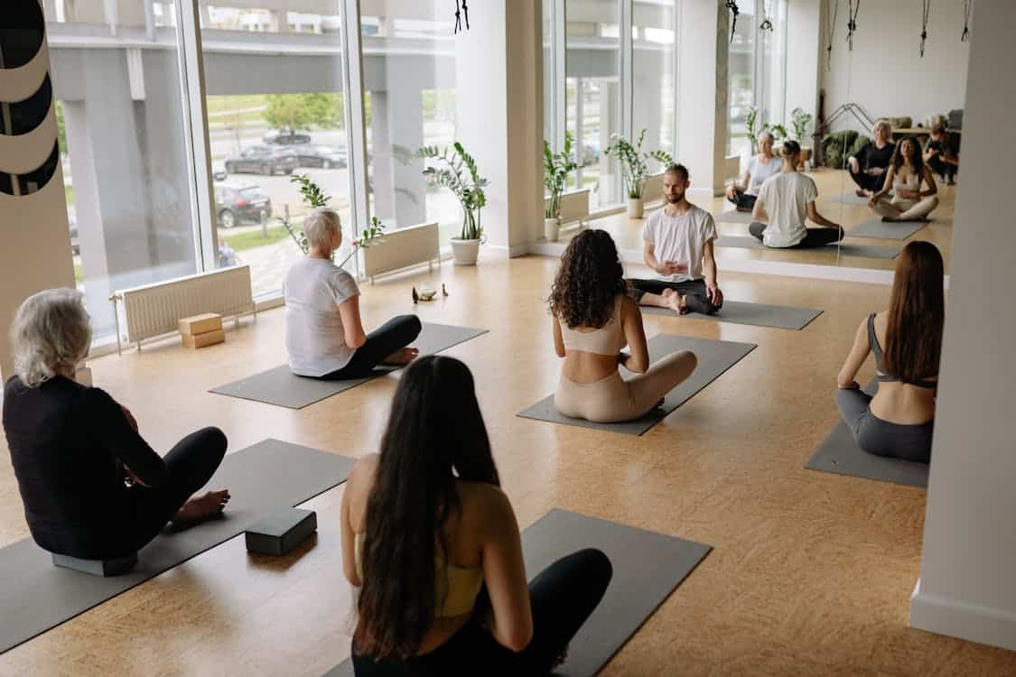 group yoga